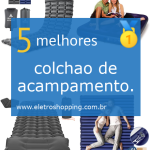 Colchões de acampamento