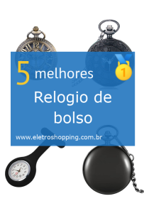 Relógios de bolso