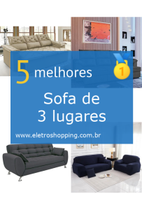 Sofás de 3 lugares