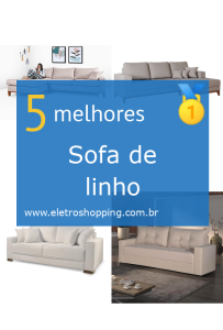 Sofás de linho