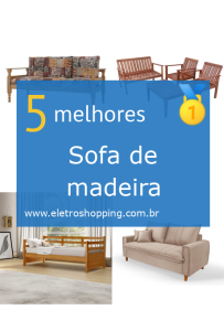 Sofás de madeira