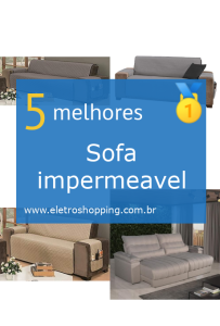 Sofás impermeáveis