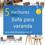 Sofás para varanda