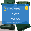Sofás verdes