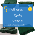 Sofás verdes