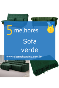 Sofás verdes