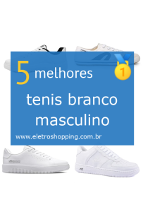 Tênis brancos masculinos