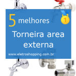 Torneiras áreas externas