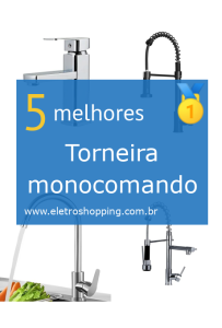 Torneiras monocomando