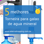 Torneiras para galão de água mineral