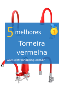Torneiras vermelhas
