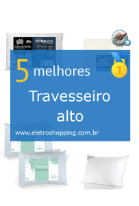 Travesseiros altos
