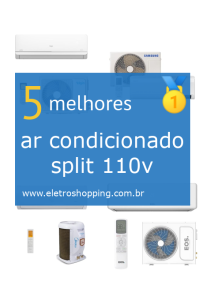 Melhores ar condicionados split 110v