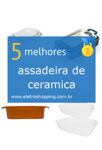 assadeiras de cerâmica