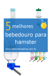 Melhores bebedouros para hamsters