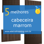 cabeceiras marrons