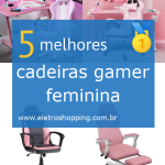 cadeiras gamer femininas