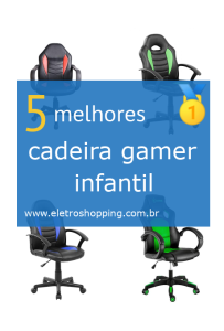 cadeiras gamer infantis