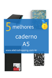 Melhores cadernos A5