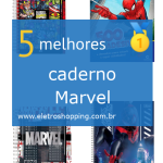 Melhores cadernos Marvel