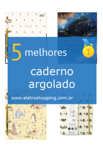 Melhores cadernos argolados