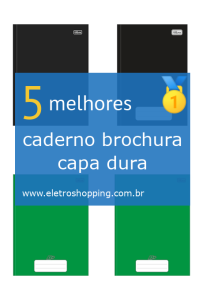 Melhores cadernos brochura capa dura