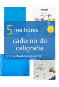 Melhores cadernos de caligrafia