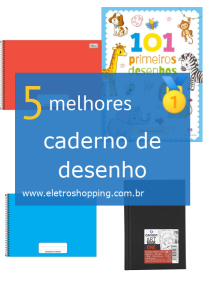 Melhores cadernos de desenho