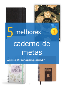 Melhores cadernos de metas