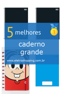Melhores cadernos grandes