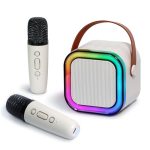 caixas de som com microfone