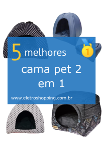 camas pets 2 em 1