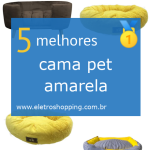 camas pets amarelas