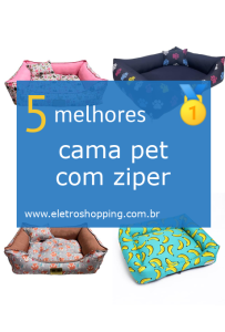 camas pets com ziper