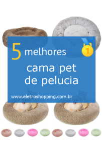 camas pets de pelucia