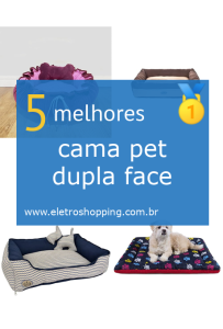 camas pets dupla face