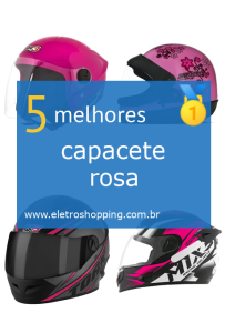 capacetes rosa