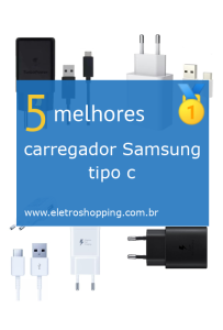carregadores Samsung tipo c