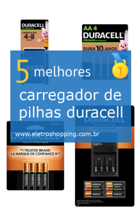 carregadores de pilhas duracell