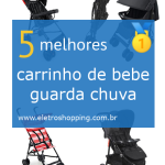 carrinhos de bebês guarda chuva