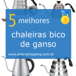 chaleiras bico de ganso