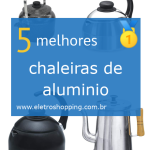 chaleiras de aluminio