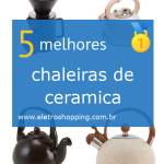 chaleiras de ceramica