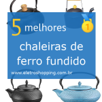chaleiras de ferro fundido