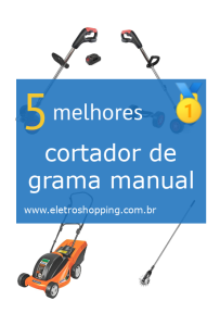 Melhor cortadores de grama manuais