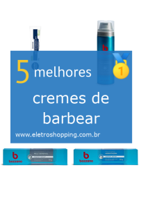 cremes de barbear