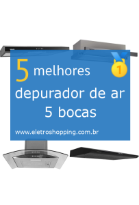depuradores de ar 5 bocas