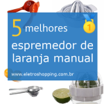 espremedores de laranja manuais