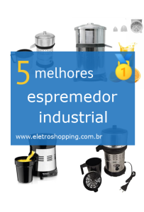 espremedores industriais