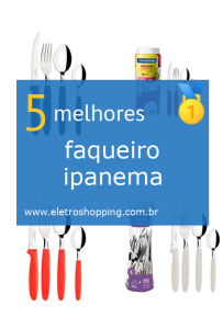 Melhores faqueiros Ipanema